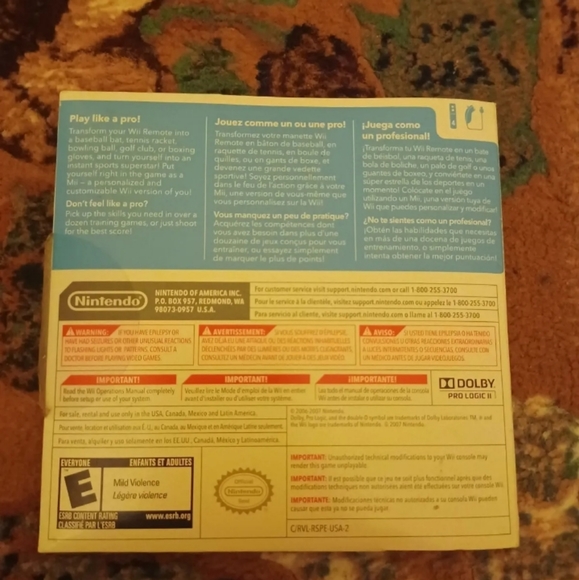 Video Games & Consoles Nintendo Wii Sports Edition White Console